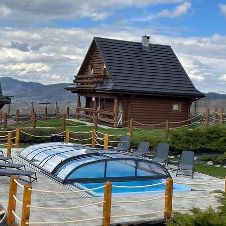 Domki Zagroda Domek Z Bala Z Basenem &Sauna & Jacuzzi & Balia Slopnice Exterior foto