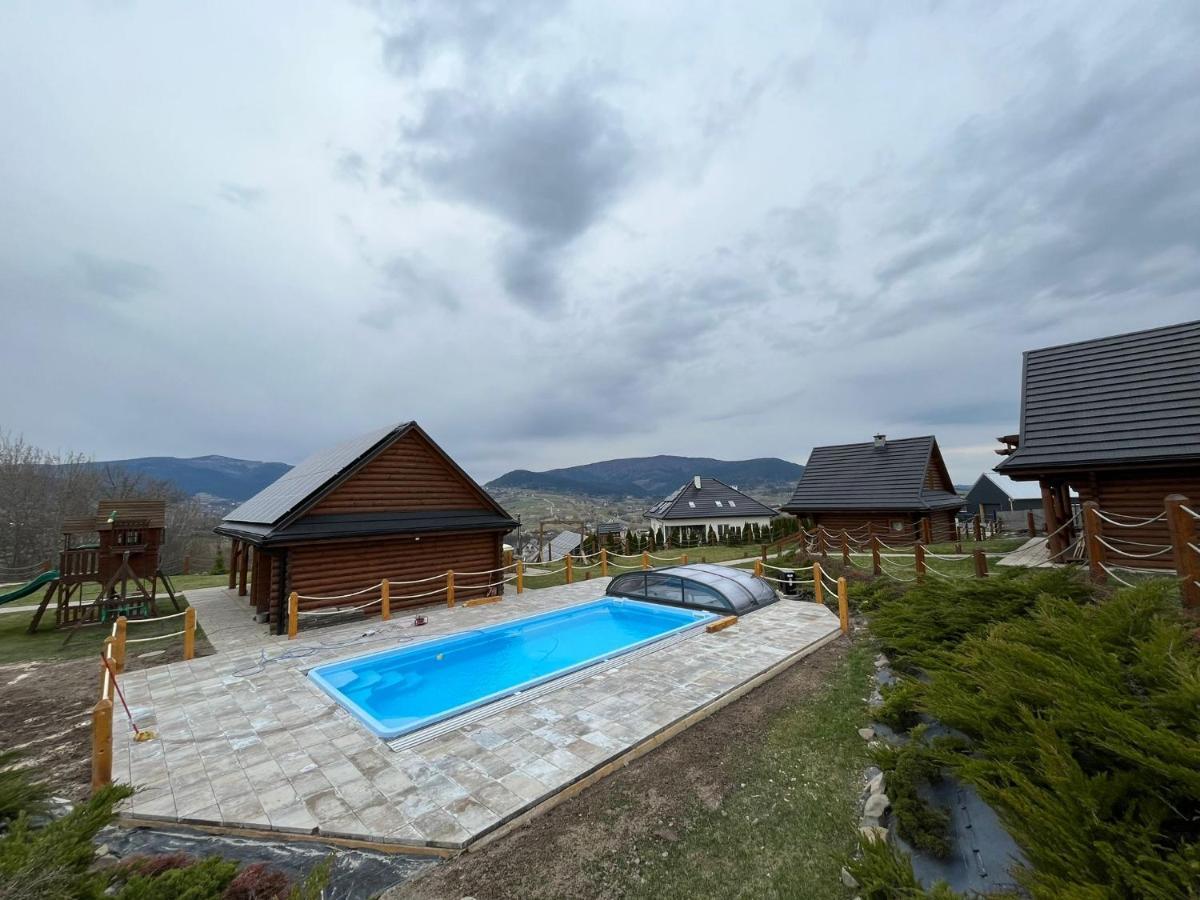 Domki Zagroda Domek Z Bala Z Basenem &Sauna & Jacuzzi & Balia Slopnice Exterior foto