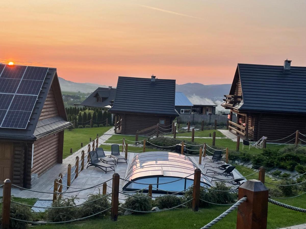 Domki Zagroda Domek Z Bala Z Basenem &Sauna & Jacuzzi & Balia Slopnice Exterior foto