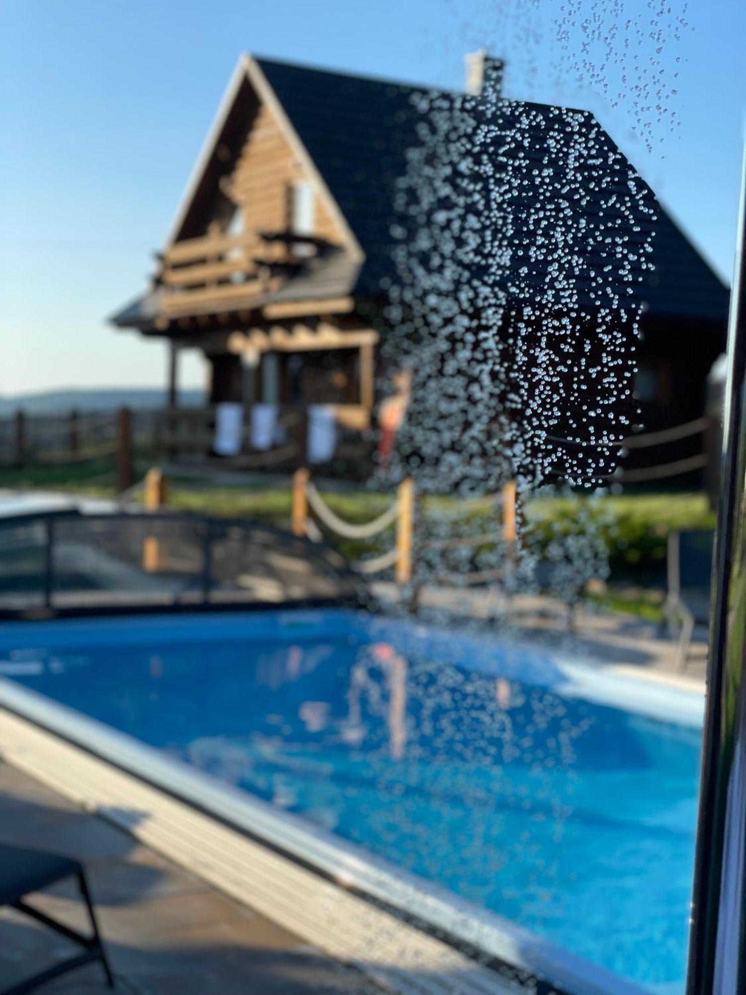 Domki Zagroda Domek Z Bala Z Basenem &Sauna & Jacuzzi & Balia Slopnice Exterior foto