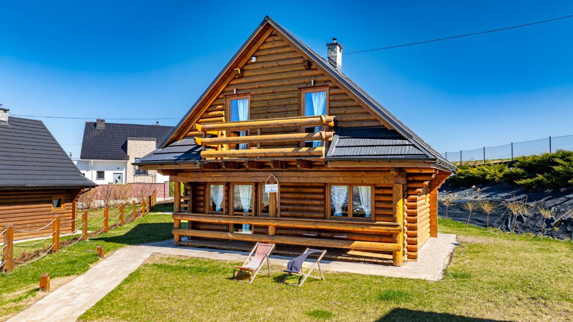 Domki Zagroda Domek Z Bala Z Basenem &Sauna & Jacuzzi & Balia Slopnice Exterior foto