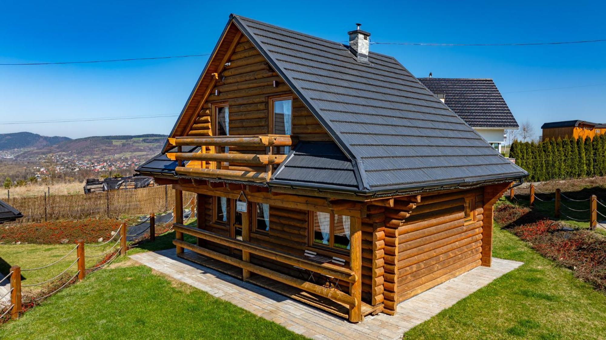 Domki Zagroda Domek Z Bala Z Basenem &Sauna & Jacuzzi & Balia Slopnice Exterior foto