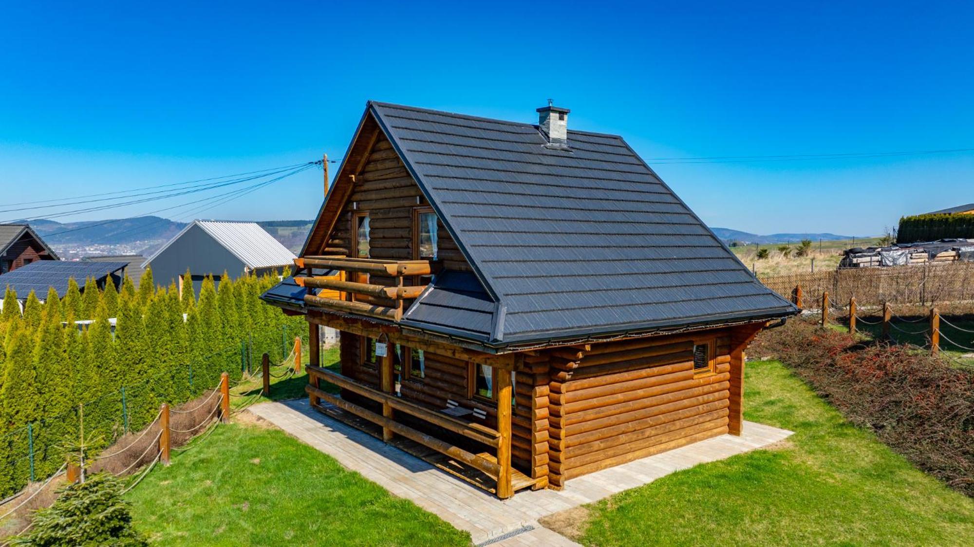 Domki Zagroda Domek Z Bala Z Basenem &Sauna & Jacuzzi & Balia Slopnice Exterior foto