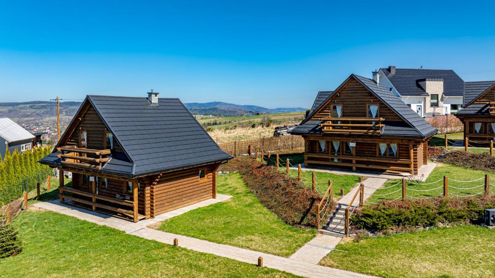 Domki Zagroda Domek Z Bala Z Basenem &Sauna & Jacuzzi & Balia Slopnice Exterior foto